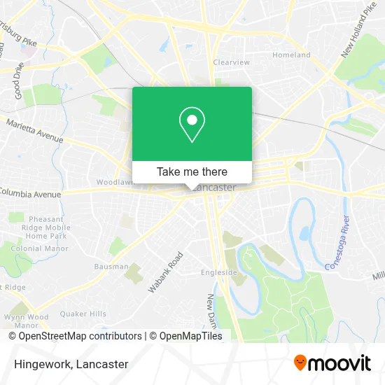 Hingework map