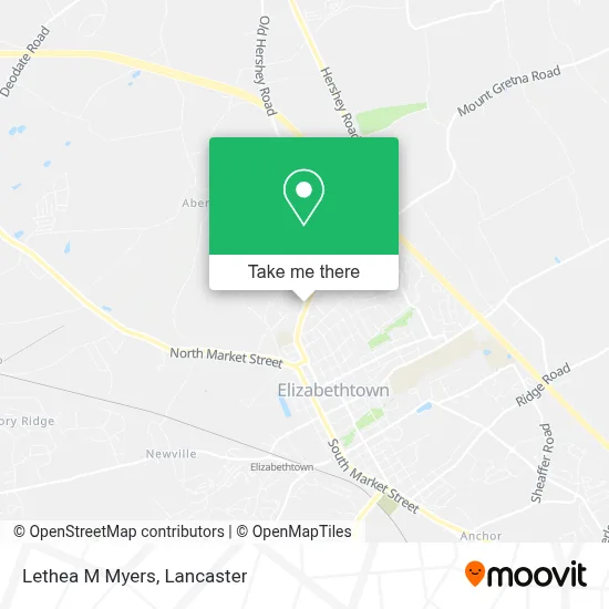 Lethea M Myers map