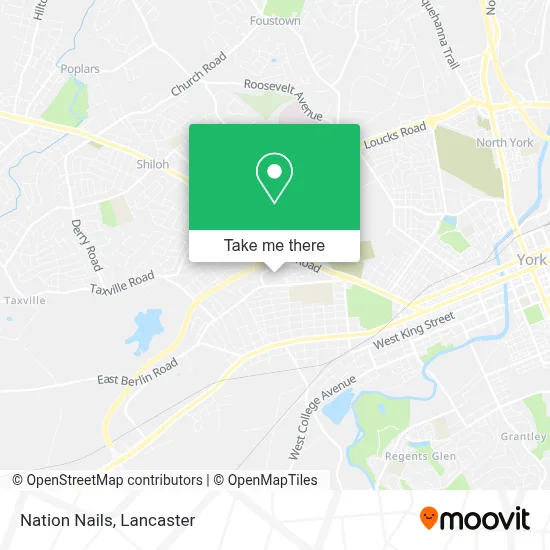 Nation Nails map