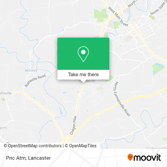 Pnc Atm map