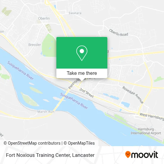 Fort Noxious Training Center map