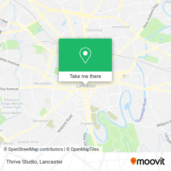 Thrive Studio map