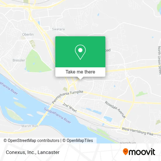 Conexus, Inc. map