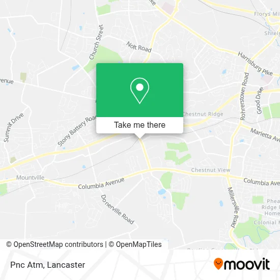 Pnc Atm map