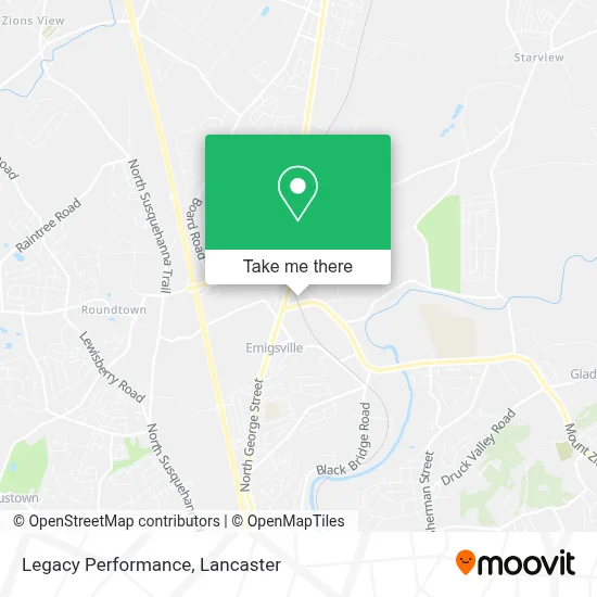 Legacy Performance map