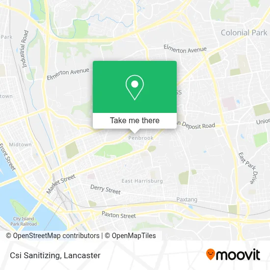 Csi Sanitizing map