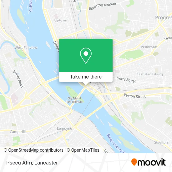 Psecu Atm map