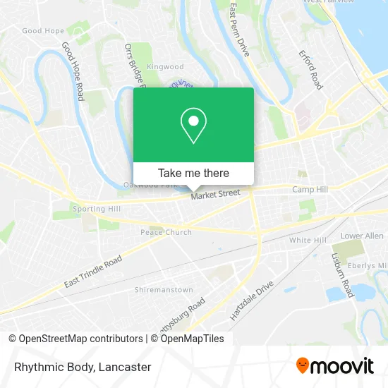 Rhythmic Body map