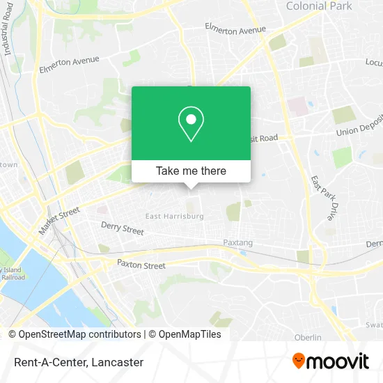 Rent-A-Center map