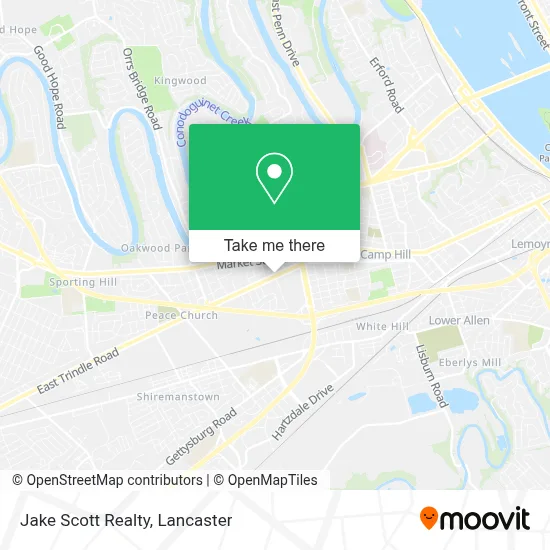 Jake Scott Realty map