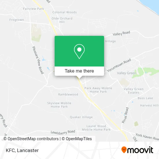 Kfc map