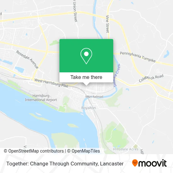 Together: Change Through Community map