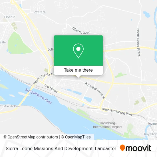 Sierra Leone Missions And Development map