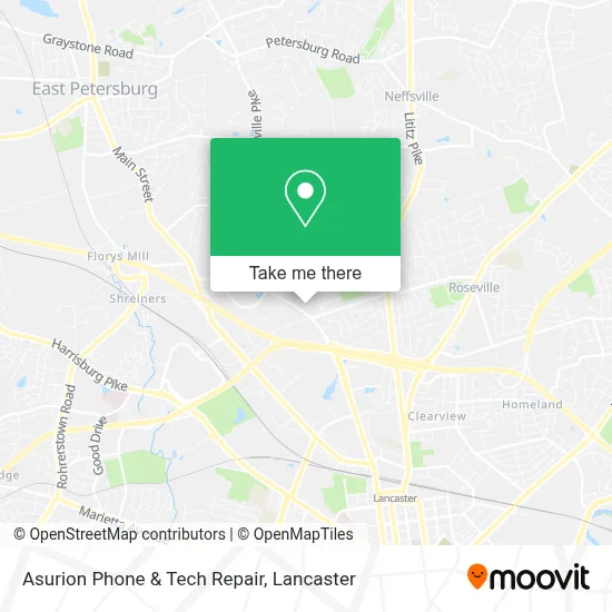 Asurion Phone & Tech Repair map