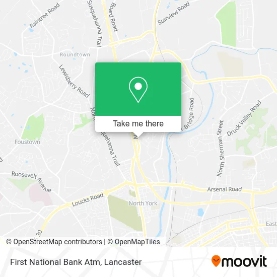 First National Bank Atm map