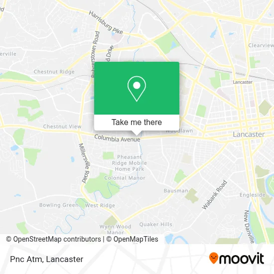 Pnc Atm map