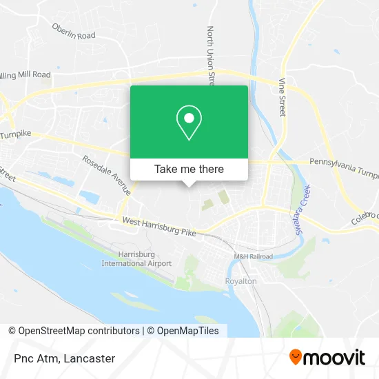 Pnc Atm map
