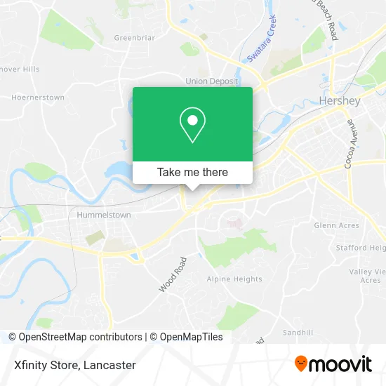 Xfinity Store map