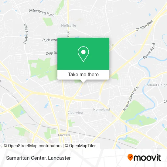 Samaritan Center map