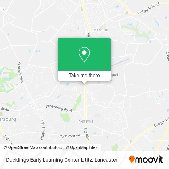Ducklings Early Learning Center Lititz map