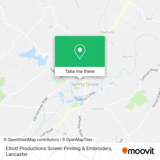 Elliott Productions Screen Printing & Embroidery map