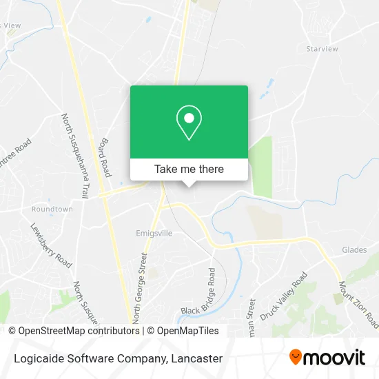 Logicaide Software Company map