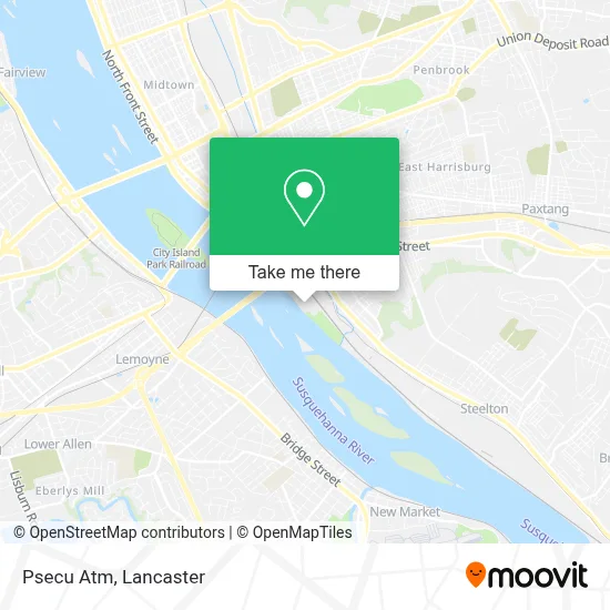 Psecu Atm map