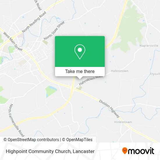 Highpoint Community Church map