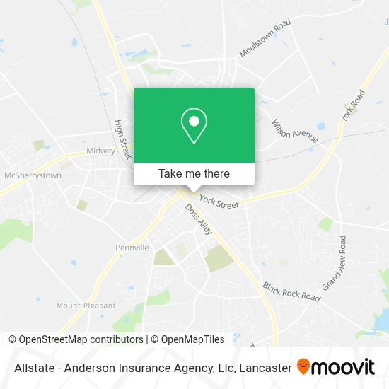 Allstate - Anderson Insurance Agency, Llc map
