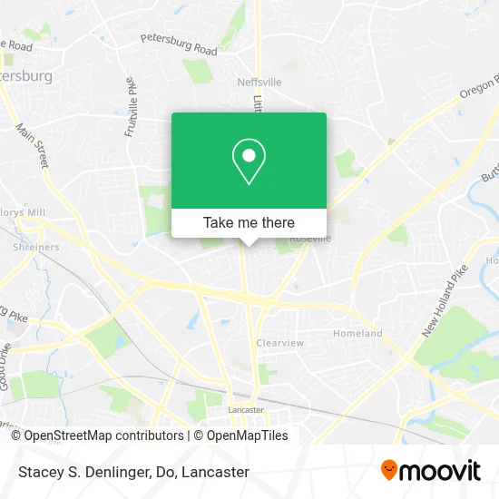 Stacey S. Denlinger, Do map