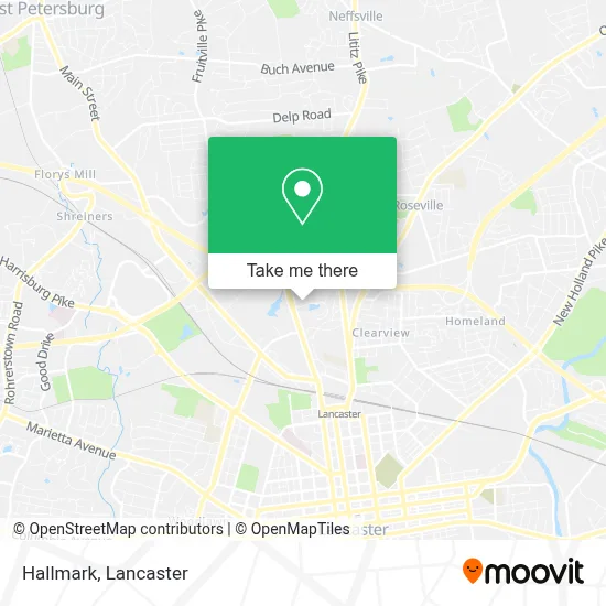 Hallmark map