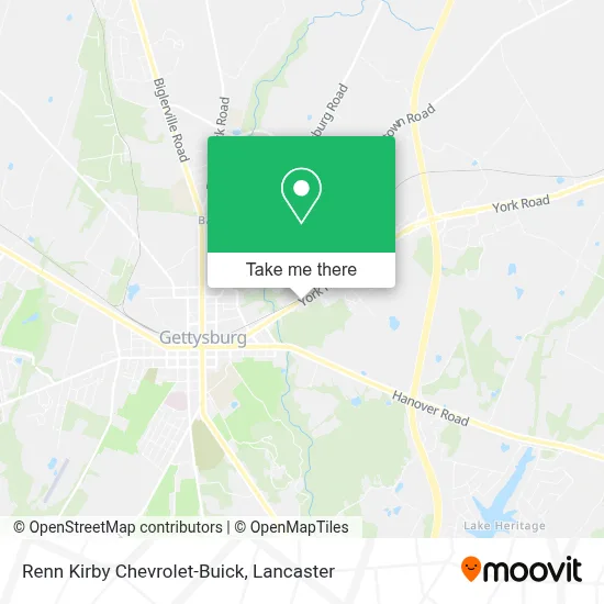 Renn Kirby Chevrolet-Buick map
