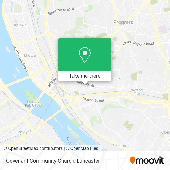 Covenant Community Church map