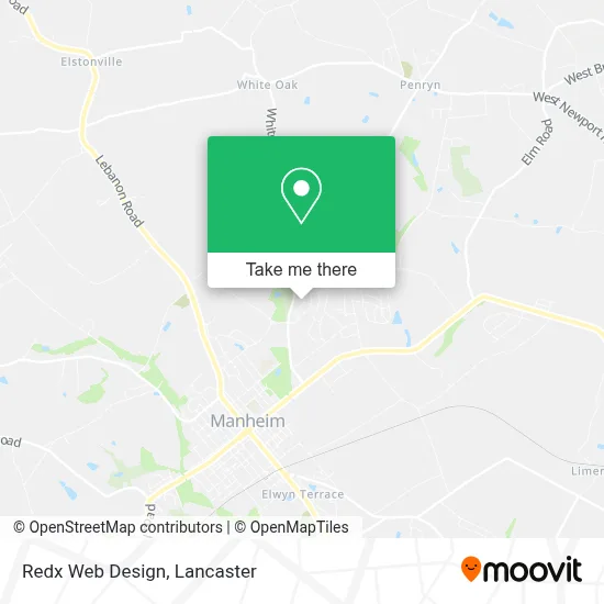 Redx Web Design map