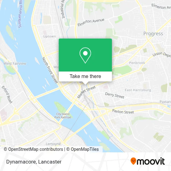 Dynamacore map