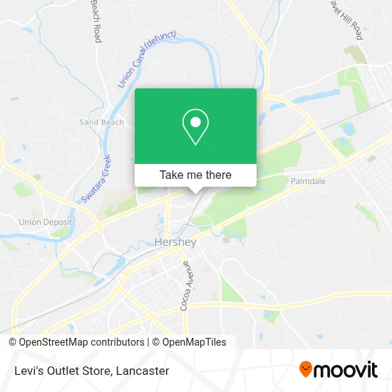 Levi's Outlet Store map