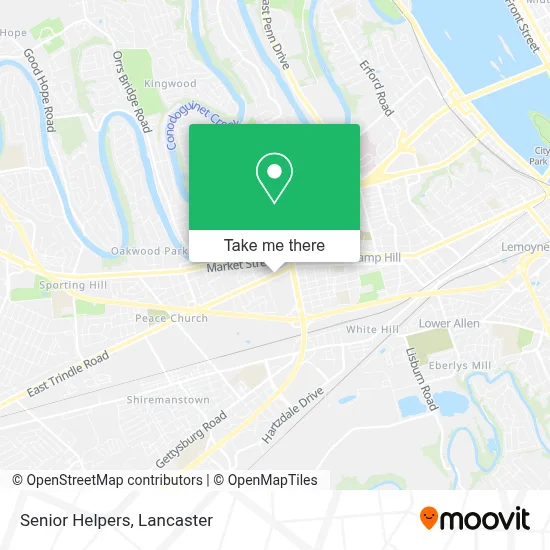 Senior Helpers map