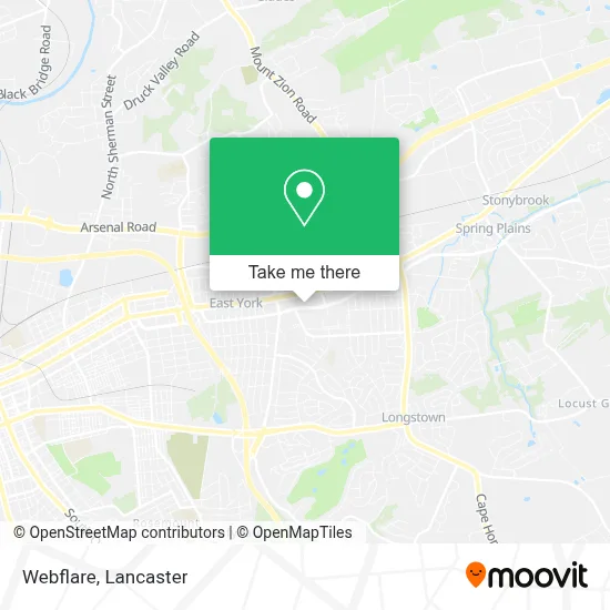 Webflare map