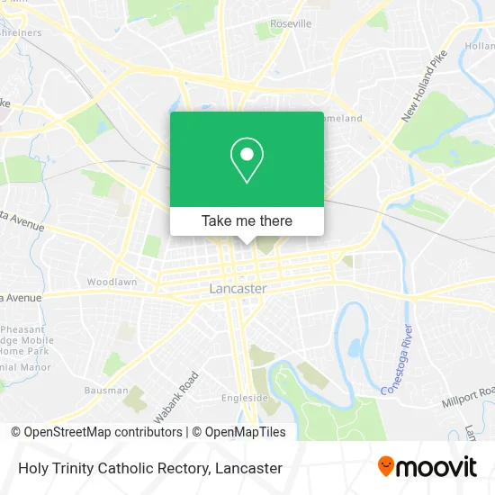 Holy Trinity Catholic Rectory map