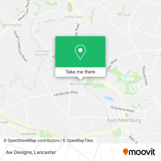 Aw Designs map