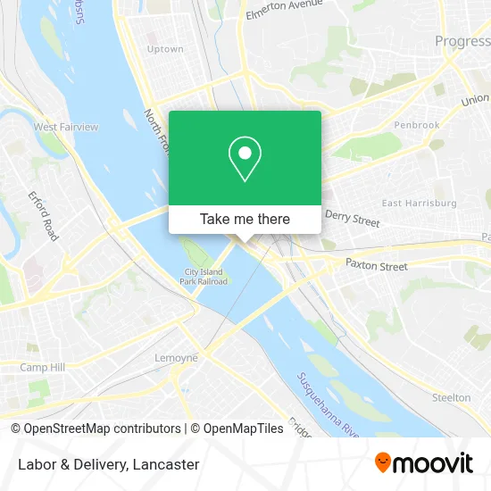 Labor & Delivery map