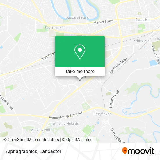 Alphagraphics map
