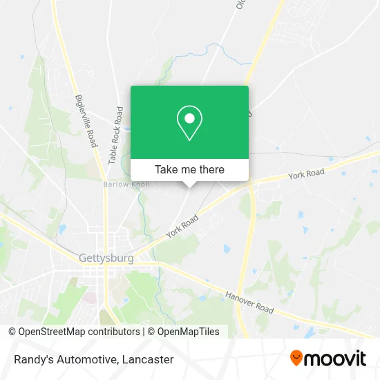 Randy's Automotive map