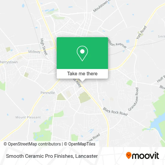 Smooth Ceramic Pro Finishes map