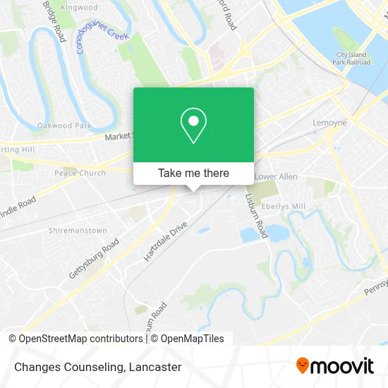 Changes Counseling map