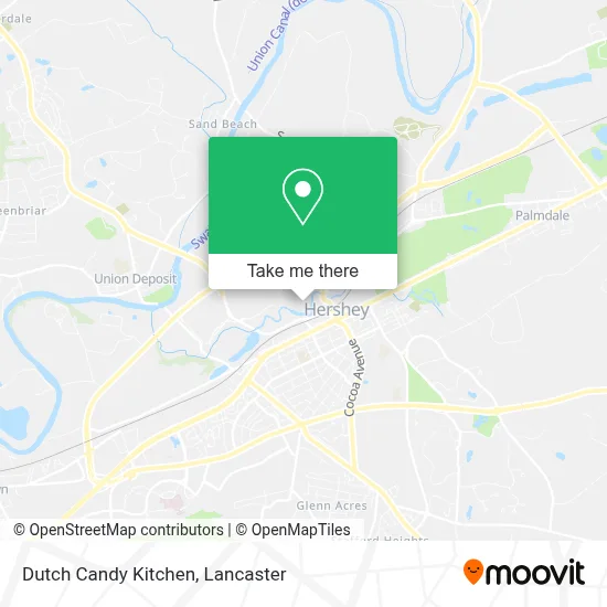 Dutch Candy Kitchen map