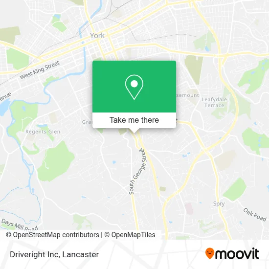 Driveright Inc map