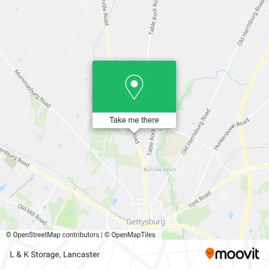L & K Storage map