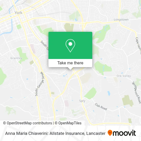 Anna Maria Chiaverini: Allstate Insurance map