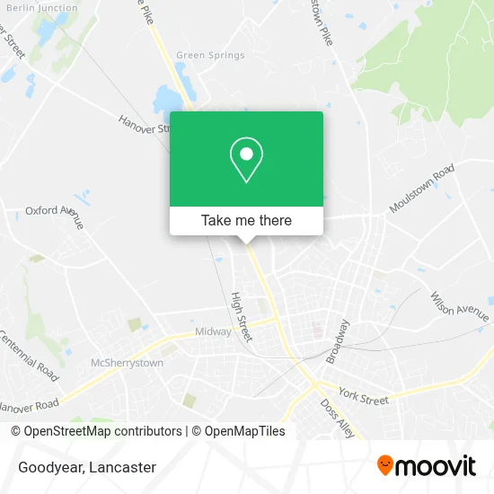 Goodyear map